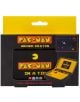 Черно-жълтата кутия с Аркадна игра Fizz Creations - Pac-Man показва Pac-Man в лабиринт с четири призрака, както и джобна конзола, на чийто екран е изобразена класическата аркадна игра Pac-Man.-5-thumb