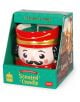 Ароматна свещ Legami - Nutcracker в керамичен държач като играчка войник, в празнична кутия Christmas Magic. Изживейте коледен аромат и 40 часа горене.-7-thumb