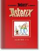 Подаръчното издание на Астерикс: Албуми 1-5 е с червена корица с Астерикс и Обеликс, което го прави луксозно издание за фенове и колекционери.-thumb