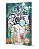 Корицата на Айви и Беърлок Холмс: Изчезналото растение изобразява две илюстрирани животни с фенерче сред цветни растения, а заглавието е в горната част.-1-thumb