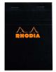 Черен блок - пад Rhodia Basics №16 в А5 формат с 80 бели нелинирани листа - Rhodia - 3037921600092-1-thumb