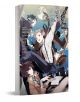 Корица на официалната антология с комикси „Bungo Stray Dogs“ № 01, на която са изобразени четири аниме герои в динамични пози — единият държи тетрадка, а останалите са заснети в движение — на фона на стилизиран фон, който пресъздава вълнуващата енергия на-1-thumb