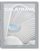 Корица на книгата за Calatrava: Монография на архитекта, в която са представени модерни интериори с бели, плавни линии и кръгли покривни прозорци, подчертани със светлосиви рамки. Представя работата на Сантяго Калатрава.-1-thumb