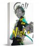 На корицата на „Call of the Night“, том 11 е изобразен мъжки герой с разрошена коса, който протяга ръка и е облечен в сако, излъчвайки същността на нощно същество. Яркожълтият текст на заглавието се откроява ясно.-1-thumb