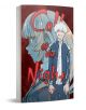 На корицата на „Call of the Night“, том 15, са изобразени два аниме героя: сериозно момиче, показано в профил, и усмихнато момче с бели коси в училищна униформа, като всичко това е разположено на ярък космически фон в червено и лилаво. Този привличащ погл-1-thumb