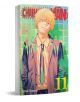 На корицата на Chainsaw Man, Vol. 11 е изобразен Денджи, рус младеж с костюм и вратовръзка, застанал пред зелена облицована с плочки стена, на която на видно място са изписани заглавието и авторът Тацуки Фуджимото.-1-thumb