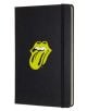 Черен тефтер Moleskine Rolling Stones с широки редове, Limited Edition - Moleskine - Moleskine - Жена, Мъж - Moleskine - Rolling Stones - 8058341710876-2-thumb