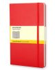 Червен тефтер Moleskine с твърди корици, страници на квадратчета - Moleskine - Moleskine - Жена - Moleskine - Classic - 9788862930338-1-thumb