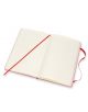 Червен текстилен тефтер Moleskine Blend Limited Collection с широки редове - Moleskine - 8055002855990-4-thumb