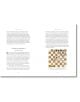 Две страници от "Chess Illustrated: Ананд срещу Карлсен през 2013 г. На дясната страница е показана схема на шахматната дъска с фигурите и стратегически бележки, в които подробно е описана позицията в партията.-3-thumb