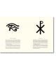 Класически символи: Наръчникът съдържа две страници с Окото на Хор отляво и Чи Ро отдясно, всяка от които е придружена от обяснения за значението и историята им - внимателна книга за подарък.-6-thumb
