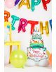 Стоящ фолиев балон Folat - Торта Happy Birthday, 72 см.-2-thumb