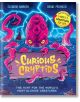 Корицата на Curious Cryptids (Pop-up Book) изобразява гигантско розово морско чудовище с пипала, което напада кораби сред бурни вълни и светкавици, а заглавието е изобразено на дървен знак. Открийте вътре загадъчните същества, които науката не може да обя-thumb