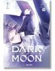 Корицата на Dark Moon: Кървавият олтар, том 7, е изобразен герой с къса светлолилава коса и зелени очи в драматична поза, което подсказва за ликантропски сили и кулминационна финална битка. Заглавието и надписите се появяват на видно място.-thumb