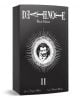 3D изображение на Death Note Black Edition, Vol. 2 показва черна корица с бял усмихнат шинигами в кръг със слънчеви лъчи. Сюжет: Tsugumi Ohba, рисунка: Takeshi Obata.-1-thumb
