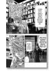 Страница от Death Note Black Edition, Vol. 6 показва герои, които обсъждат жена, свързана с Кира, на телевизионни екрани, докато друг се подготвя за Япония, а Лайт Ягами говори по телефона сред оживен град.-3-thumb
