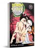 3D-рендерирана корица на "Demon Slayer Kimetsu no Yaiba", Vol. 11, на която Незуко е приклекнала с лозови шарки по кожата си, на розов и черен фон с екрани шоджи и поглед към Tanjiro Kamado.-1-thumb