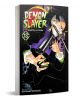 Корицата на Demon Slayer Kimetsu no Yaiba, Vol. 13, чието действие се развива в Япония през епохата Тайшо, показва герой в динамична поза с пушка и меч, изпълнен в смели цветове и остри линии. Историята и рисунката са на Koyoharu Gotouge.-1-thumb