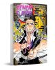 Корицата на Demon Slayer Kimetsu no Yaiba, Vol. 15 представя могъщ мъж с молитвени мъниста и вериги на фона на забележителен фон, който пресъздава интензивността на битките на Танджиро и Незуко като убийци на демони.-1-thumb