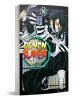 3D визуализираната корица на "Demon Slayer Kimetsu no Yaiba, Vol. 19" изобразява маскиран герой в раирано наметало, който държи меч, на фона на прозоречни стъкла в Япония от епохата Тайшо. Автор: Koyoharu Gotouge.-1-thumb