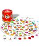Настолна игра Educa - Линкс, 70 картинки: цветни кръгли и квадратни плочки с животни, храни, играчки и цветя около червен цилиндър с котета-идеална за семейна игра.-2-thumb
