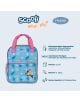 Детска раничка Mini-Me - PaulaPapagei е синя и розова малка раничка с дизайн на папагал и листа, идеална за детска градина. Характеристики: Ергономични презрамки, сваляща се гръдна каишка, обем 10 л, тегло 230 г, основно отделение с цип.-6-thumb