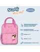 Детска раничка Mini-Me - Prima Ballerina: розова, с балерина и звезди, два ципа, ергономични презрамки и гръден колан, обем 10L, тегло 230g-идеална раница за детска градина.-5-thumb