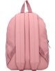 Детската раница Vadobag Milky Kiss Sweet Bliss, 39 х 29 х 12 см, известна още като „розова раница“, е раница в едноцветен розов цвят с две раменни ремъци и горна дръжка за носене, показана отзад. Като част от колекцията „Milky Kiss Sweet Bliss“, тази детс-4-thumb