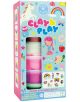 Ярка Детски творчески комплект Floss & Rock с глина Rainbow Fairy кутия с еднорог, дъга и сърца, включва 10 глина за моделиране на контейнери; идеална за деца на възраст 6+.-1-thumb