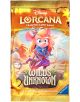 Бустер пакетът Disney Lorcana TCG: Wilds Unknown представя жив анимационен мишок приключенец сред магически сцени - идеален за феновете на Disney и любителите на игрите с карти, които търсят вълнуващо допълнение към колекцията си.-2-thumb