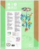 Лист с инструкции за Комплект Djeco: Направи си сам пролетна декорация-DIY комплект с цветни цветя, пеперуди и птици; включва материали, илюстрирани стъпки и многоезични инструкции. Идеална флорална декорация.-3-thumb