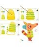 Творчески комплект Djeco - The Fox Family - Djeco - Djeco - Момиче, Момче - 3070900098978-3-thumb