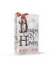 На изображението е показана книгата „Dragon Haven“ („Хрониките на Дъждовната пустош“, том 2), на която е изобразен дракон, преплетен с богато украсени букви върху фон, наподобяващ люспи. В слогана Робин Хоб, известна с поредицата „Търговците с живи кораби-2-thumb