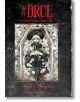 На готическата корица на #DRCL Midnight Children, Vol. 3 е изобразено бледо, куклено момиче с дълга коса в тъмни дрехи, което лежи в ковчег, украсен с детайли от скелети и цветя, всичко това в износен, винтидж стил, вдъхновен от Дракула.-2-thumb