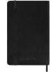 Джобен черен ежедневник тефтер-органайзер Moleskine Black 2026 г. С меки корици, със заоблени ъгли, ластик за затваряне и черна лента за отбелязване - идеален за организиране на деня.-7-thumb