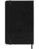 Затворен, джобен размер, черен седмичен органайзер Moleskine за 2026 г. с твърди корици, заоблени ъгли, затваряне с ластик, черна лента за отбелязване и фино релефно лого в долната част.-7-thumb