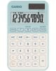 Casio SL-310YC-LG джобен калкулатор в светло зелен цвят показва 1234567890, с бели бутони за цифри, операции, данъци и памет. Модерен дизайн цветен аксесоар за вашето работно място.-1-thumb
