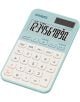Светлозелен джобен калкулатор Casio SL-310YC-LG с модерен дизайн и голям дисплей - стилен и практичен аксесоар за всяко бюро.-2-thumb