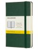 Джобен лавровозелен тефтер Moleskine Classic Myrtle Green с твърди корици и листа на малки квадратчета - Moleskine - Moleskine - Жена, Мъж - Moleskine - Classic - 8058647629049-1-thumb
