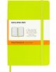 Джобен тефтер Moleskine Classic Lemon Green с твърди корици и линирани страници - Moleskine - Moleskine - Жена, Мъж - Moleskine - Classic - 8056420850857-1-thumb