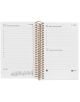 Отворен Джобен тефтер - Оргайзер Miquelrius Natura Anémona 2026, ден на страница, показва 10-12 юли с подредени места за бележки и малък месечен календар в долния ляв ъгъл.-2-thumb