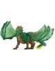 Фигурка Schleich: Дракон на джунглата с кафяви люспи, големи зелени криле, шипеста глава, зелен гръб, жълти нокти и жълти крайчета на крилете. Ръчно рисуван с отворена уста и остри зъби.-1-thumb