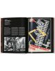 Разпространена книга от "Филмови плакати на руския авангард", 45-о издание: Вляво - текст на английски, немски и руски език; вдясно - съветски филмови плакати в колажен стил с небостъргачи и стилизирана фигура, представящи съветското графично киноизкуство-4-thumb