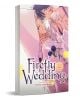 На корицата на „Firefly Wedding, Vol. 1“, изработена чрез 3D-рендеринг, е изобразена двойка, лежаща близо една до друга под одеяло, с цветя до тях, което улавя нежната романтика на тази историческа история.-1-thumb