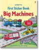 First Sticker Book Big Machines - Сам Таплин - Момиче, Момче - Usborne Publishing Ltd - 9781409524168-1-thumb