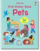 First Sticker Book Pets - Kristie Pickersgill - Usborne Publishing Ltd - 9781803702766-thumb