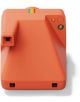 Оранжев Фотоапарат за моментни снимки Polaroid Now+ Gen 3, Coral с ретро дизайн, цветна лента, визьор отляво и бутони отдясно-идеален за моментална фотография.-4-thumb