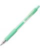 Светлозелена гел химикалка Pilot Pastel G2 - 07 с прозрачно тяло, видима мастилена тръбичка, ергономичен гумен грип, щипка и клик бутон.-1-thumb