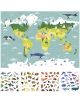 APLI ГИГАНТСКИ ПОСТЕР + 100 СТИКЕРА WORLDMAP, 5 - Apli - Apli Paper - Момиче, Момче - Apli - Kids - 8410782194347-3-thumb