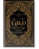 Украсена черна корица на книгата със златни филиграни от Gild Special Edition. Текстът гласи: The Plated Prisoner Series I. Gild. Raven Kennedy. Сложни шарки обрамчват заглавието и автора, вдъхновени от легендата за цар Мидас.-thumb